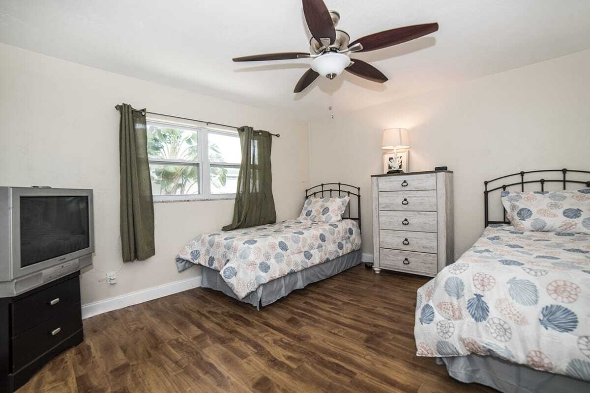 Comfortable resident bedroom