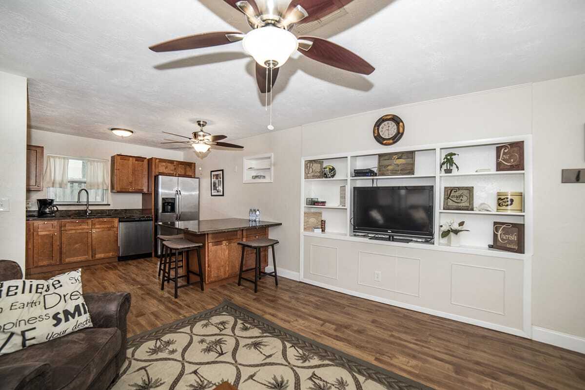 Resident entertainment and recreation area
