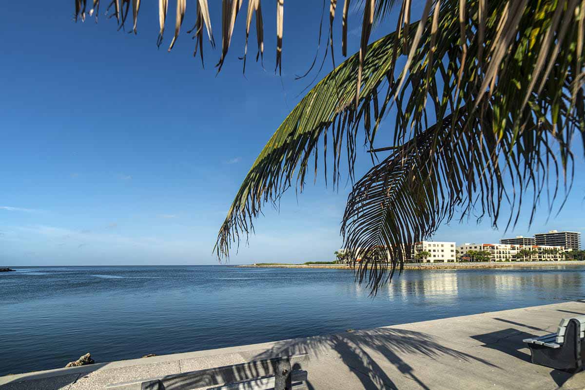 Gulf view near Footprints Beachside Recovery