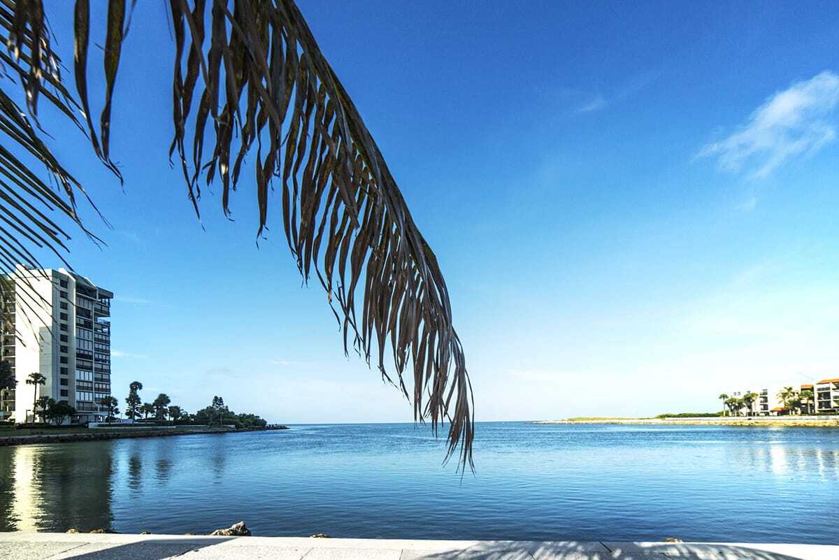 Scenic Gulf waterfront near the recovery center